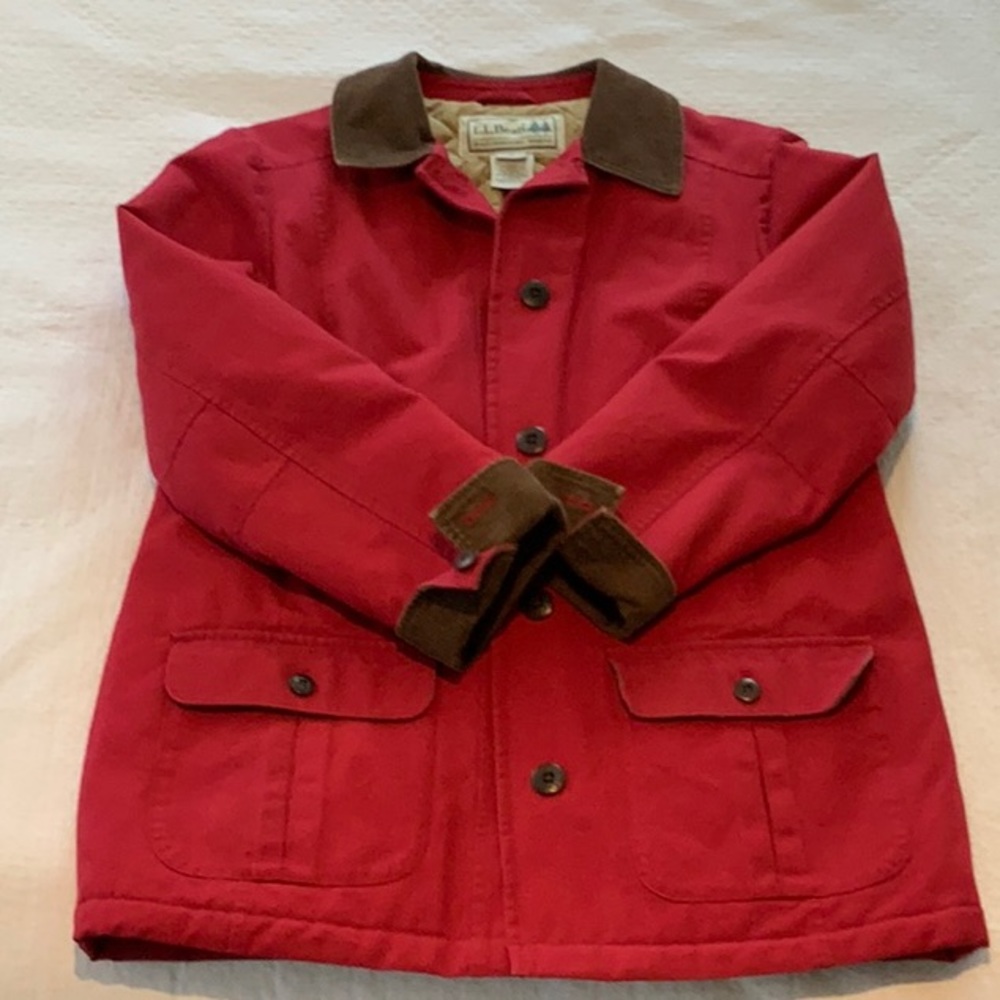Women’s LLBean Adirondack Barn Coat, Insulated -M